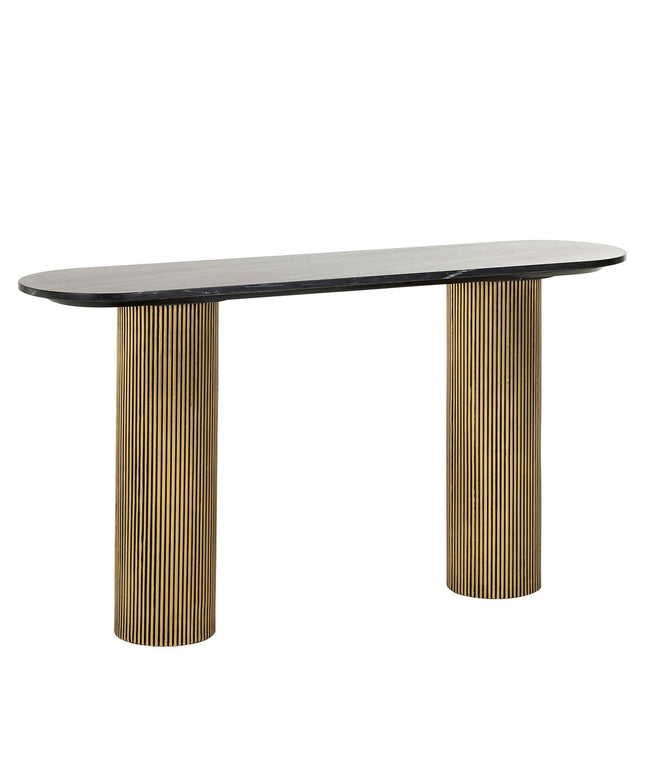 Wandtafel Dayton (Black/gold)