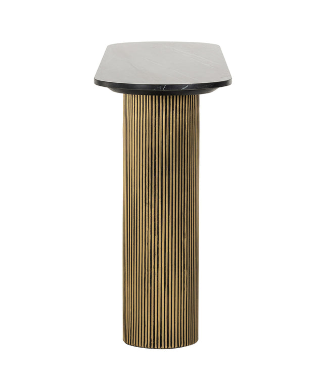 Wandtafel Dayton (Black/gold)