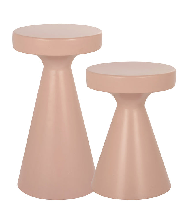 Bijzettafel Kimble roze klein 30Ø (Pink)