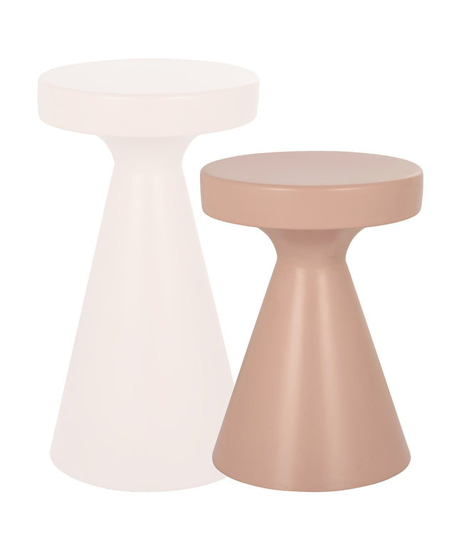 Bijzettafel Kimble roze klein 30Ø (Pink)