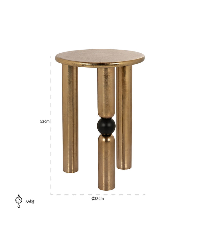 Bijzettafel Marshall 38Ø