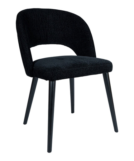 Abierto Black 102200 nanci fabric dining chair