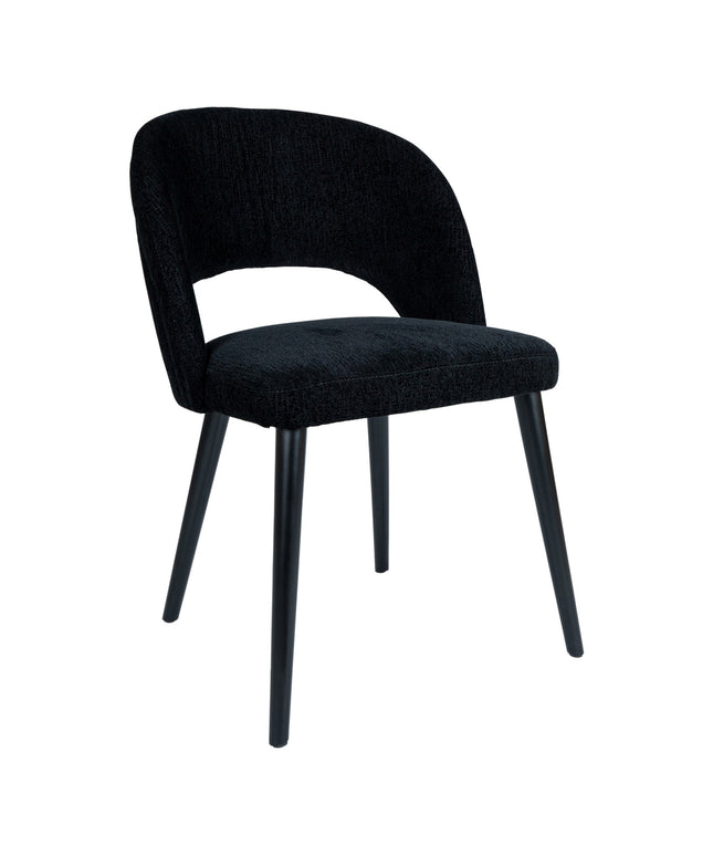 Abierto Black 102200 nanci fabric dining chair