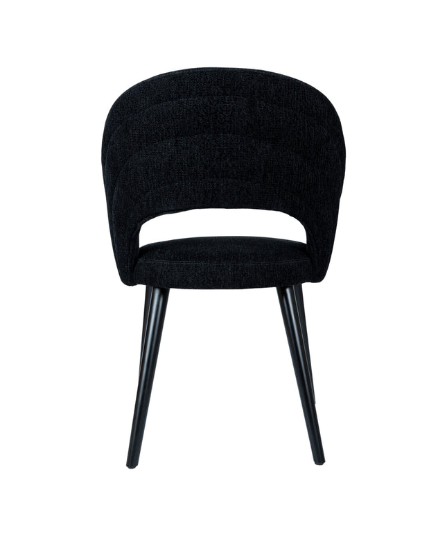 Abierto Black 102200 nanci fabric dining chair