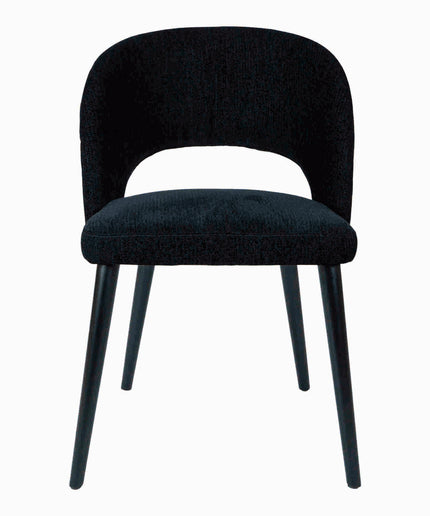 Abierto Black 102200 nanci fabric dining chair