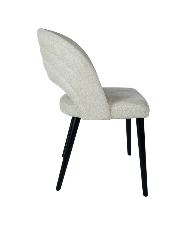 Abierto Cream 9901 nanci fabric dining chair