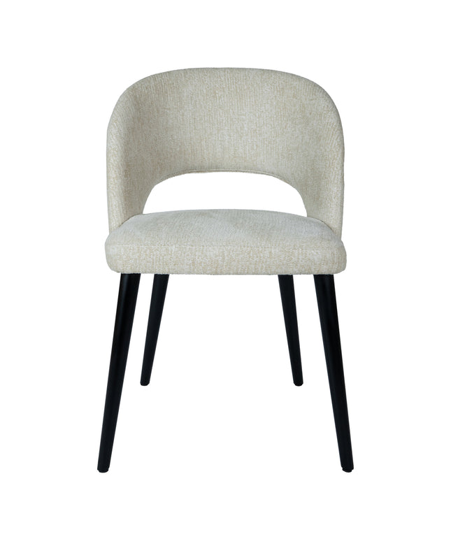 Abierto Cream 9901 nanci fabric dining chair