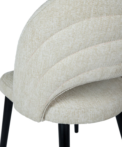 Abierto Cream 9901 nanci fabric dining chair