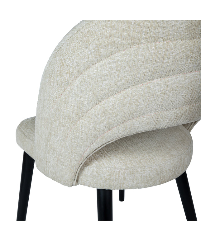 Abierto Cream 9901 nanci fabric dining chair