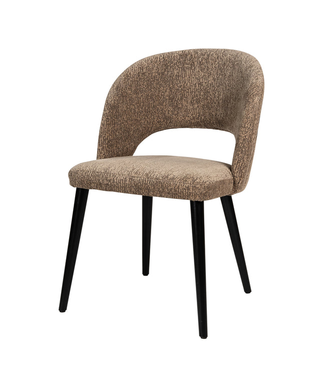Abierto Taupe 9804 nanci fabric dining chair