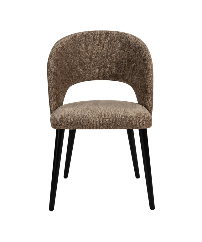 Abierto Taupe 9804 nanci fabric dining chair