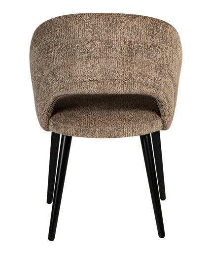 Abierto Taupe 9804 nanci fabric dining chair