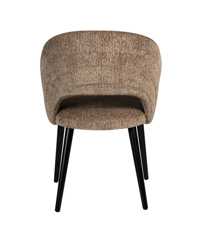 Abierto Taupe 9804 nanci fabric dining chair