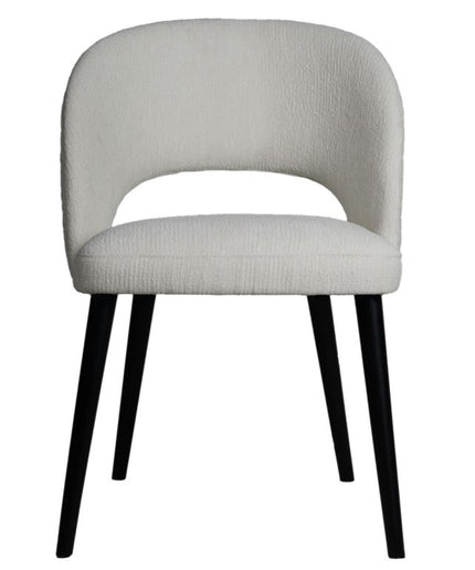 Abierto White 9900 nanci fabric dining chair