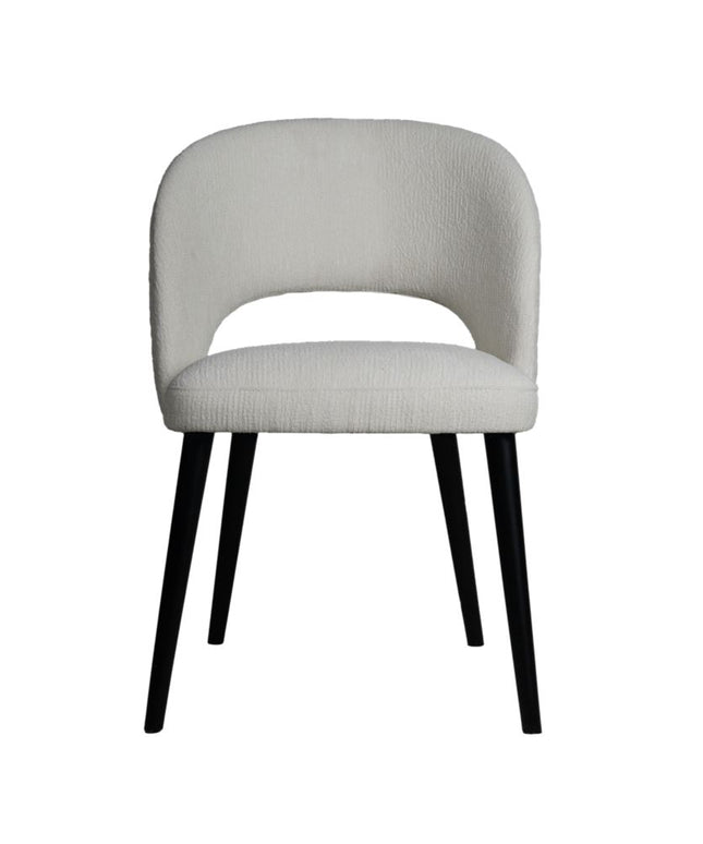 Abierto White 9900 nanci fabric dining chair