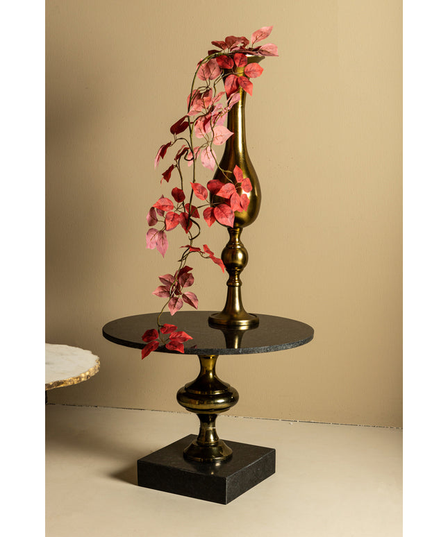 Alano Black Marble coffee table alu gold table leg
