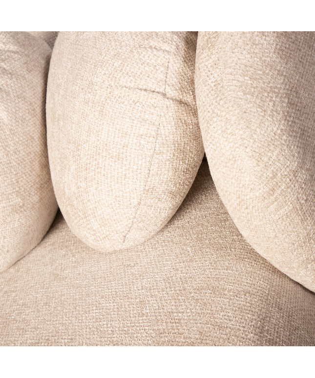 Aphrodite Cream loveseat legacy 15 dove fabric