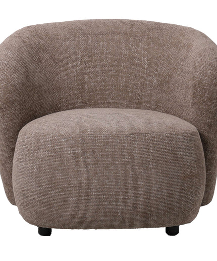 Aphrodite Taupe fauteuil legacy 3 mink fabric