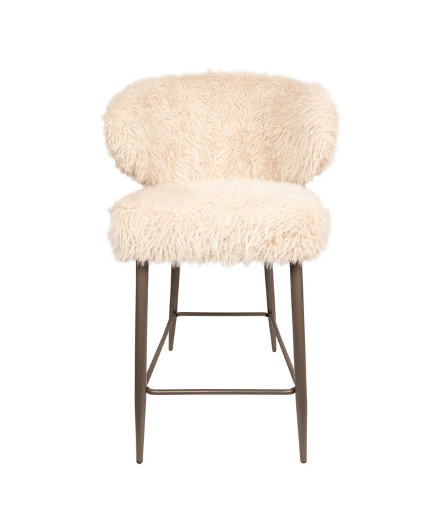 Ares Bar Chair Hair Beige