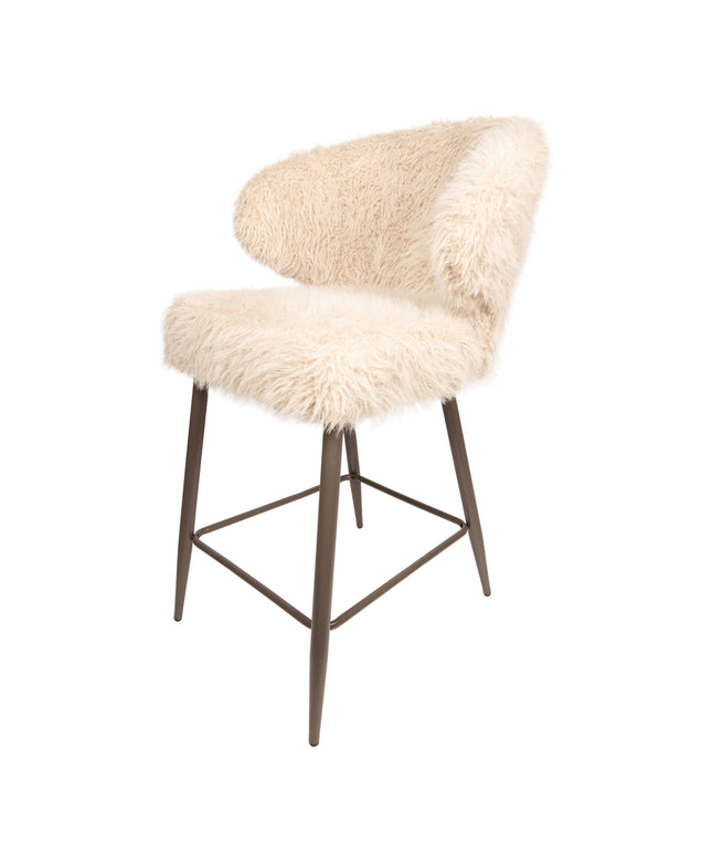 Ares Bar Chair Hair Beige
