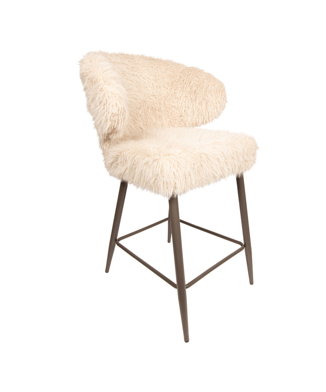 Ares Bar Chair Hair Beige