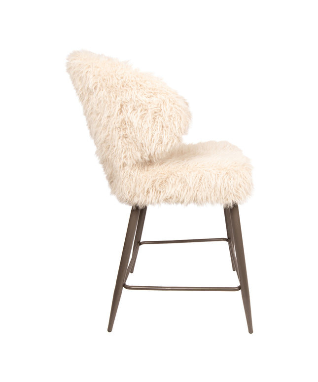 Ares Bar Chair Hair Beige