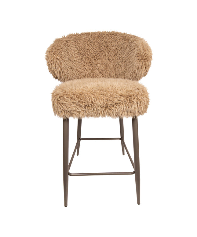 Ares Bar Chair Hair Brown
