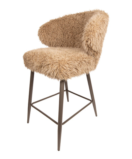 Ares Bar Chair Hair Brown