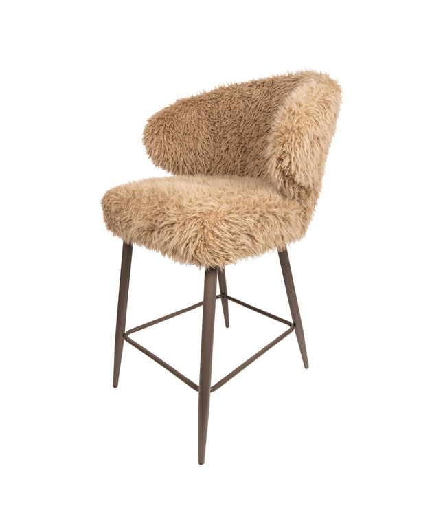 Ares Bar Chair Hair Brown