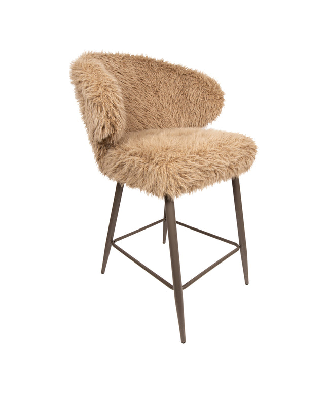 Ares Bar Chair Hair Brown