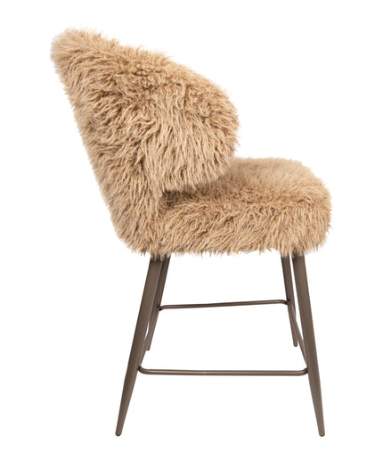 Ares Bar Chair Hair Brown