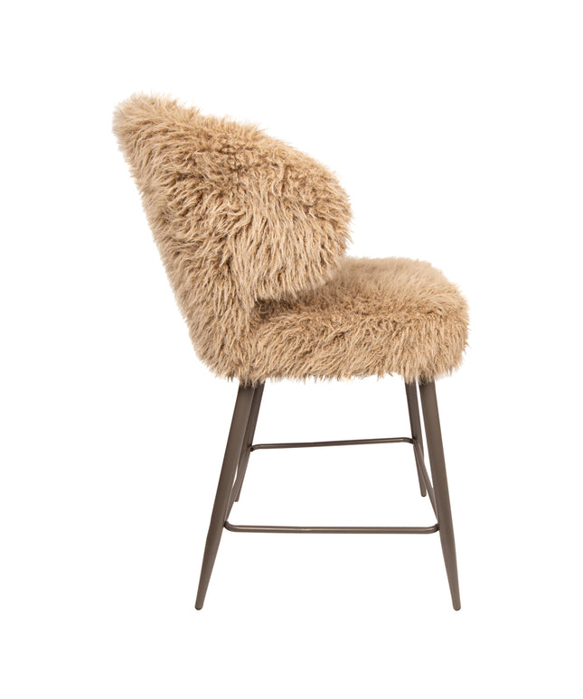 Ares Bar Chair Hair Brown