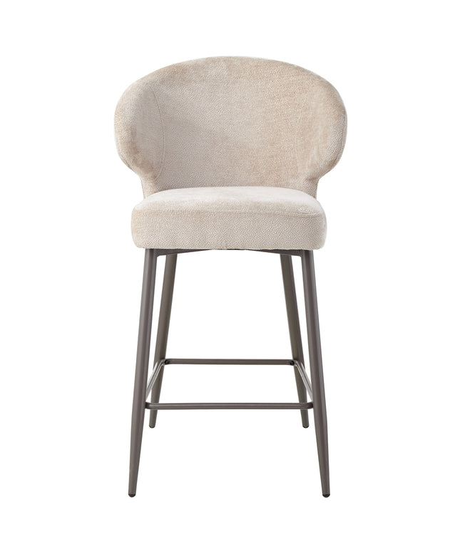 Ares Cream bar chair aphrodite 3 beige clay leg