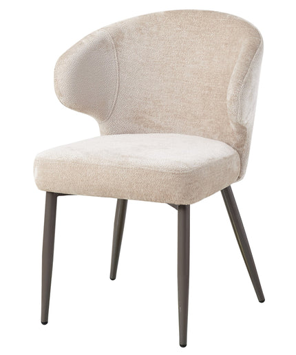 Ares Cream dining chair aphrodite 3 beige clay leg