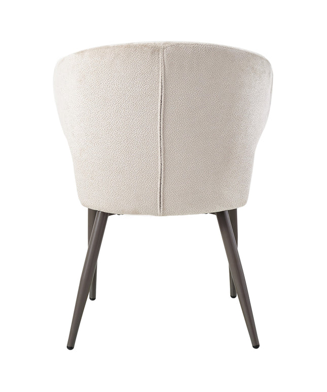 Ares Cream dining chair aphrodite 3 beige clay leg