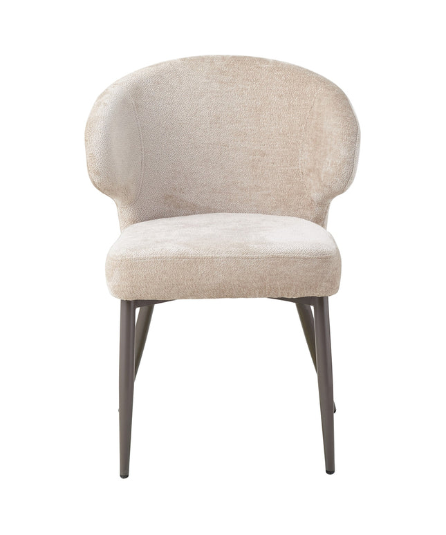 Ares Cream dining chair aphrodite 3 beige clay leg