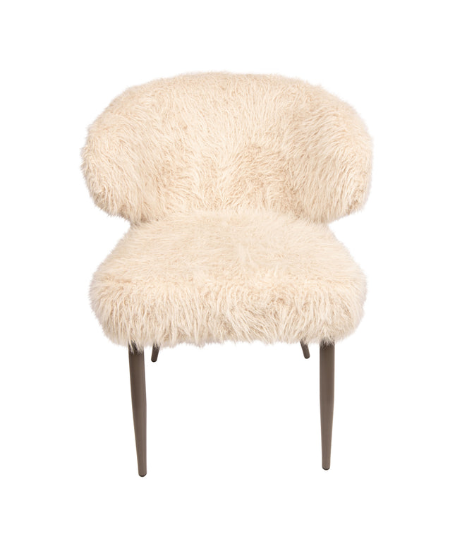 Ares Dining Chair Hair Beige
