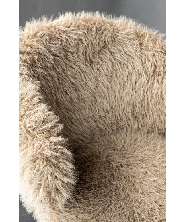Ares Dining Chair Hair Beige