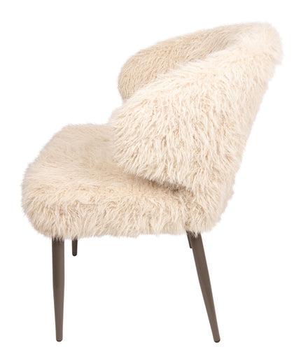 Ares Dining Chair Hair Beige