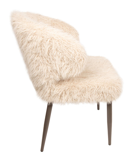 Ares Dining Chair Hair Beige