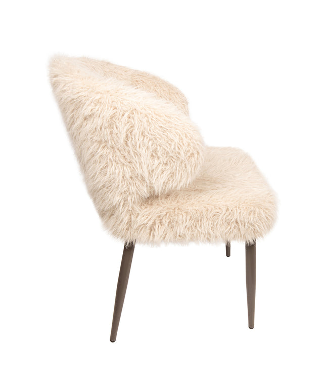 Ares Dining Chair Hair Beige
