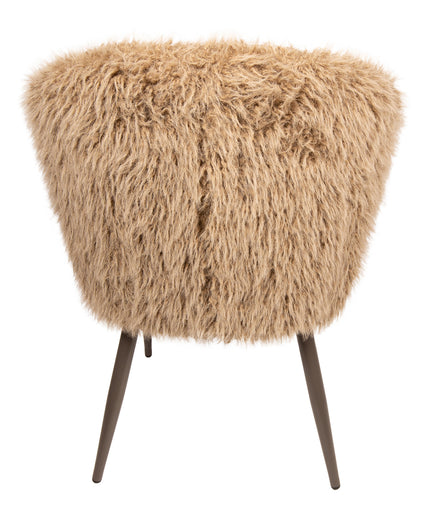 Ares Dining Chair Hair Brown