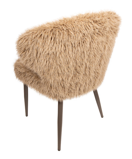 Ares Dining Chair Hair Brown