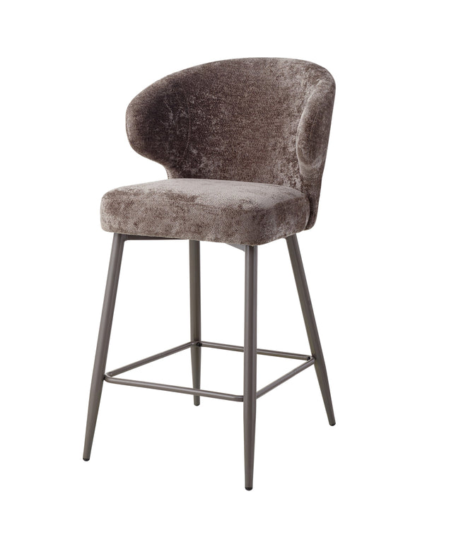 Ares Grey bar chair aphrodite 7 mocco clay leg