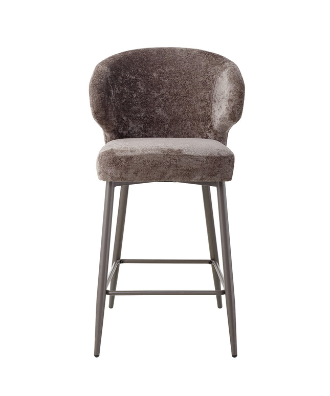 Ares Grey bar chair aphrodite 7 mocco clay leg