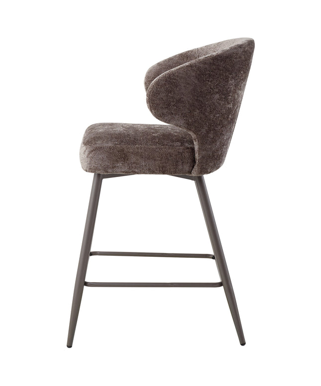 Ares Grey bar chair aphrodite 7 mocco clay leg