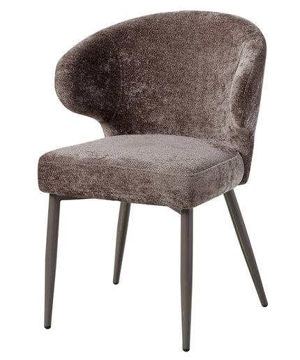 Ares Grey dining chair aphrodite 7 mocco clay leg