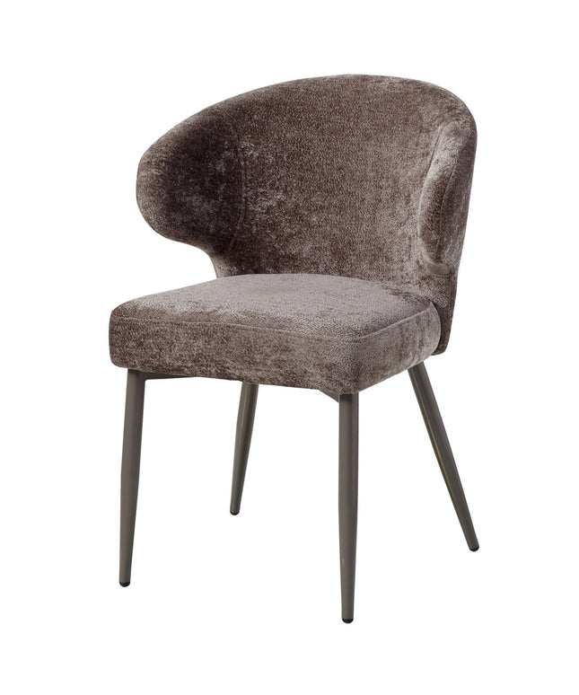 Ares Grey dining chair aphrodite 7 mocco clay leg