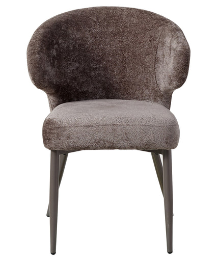 Ares Grey dining chair aphrodite 7 mocco clay leg