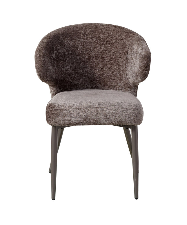 Ares Grey dining chair aphrodite 7 mocco clay leg